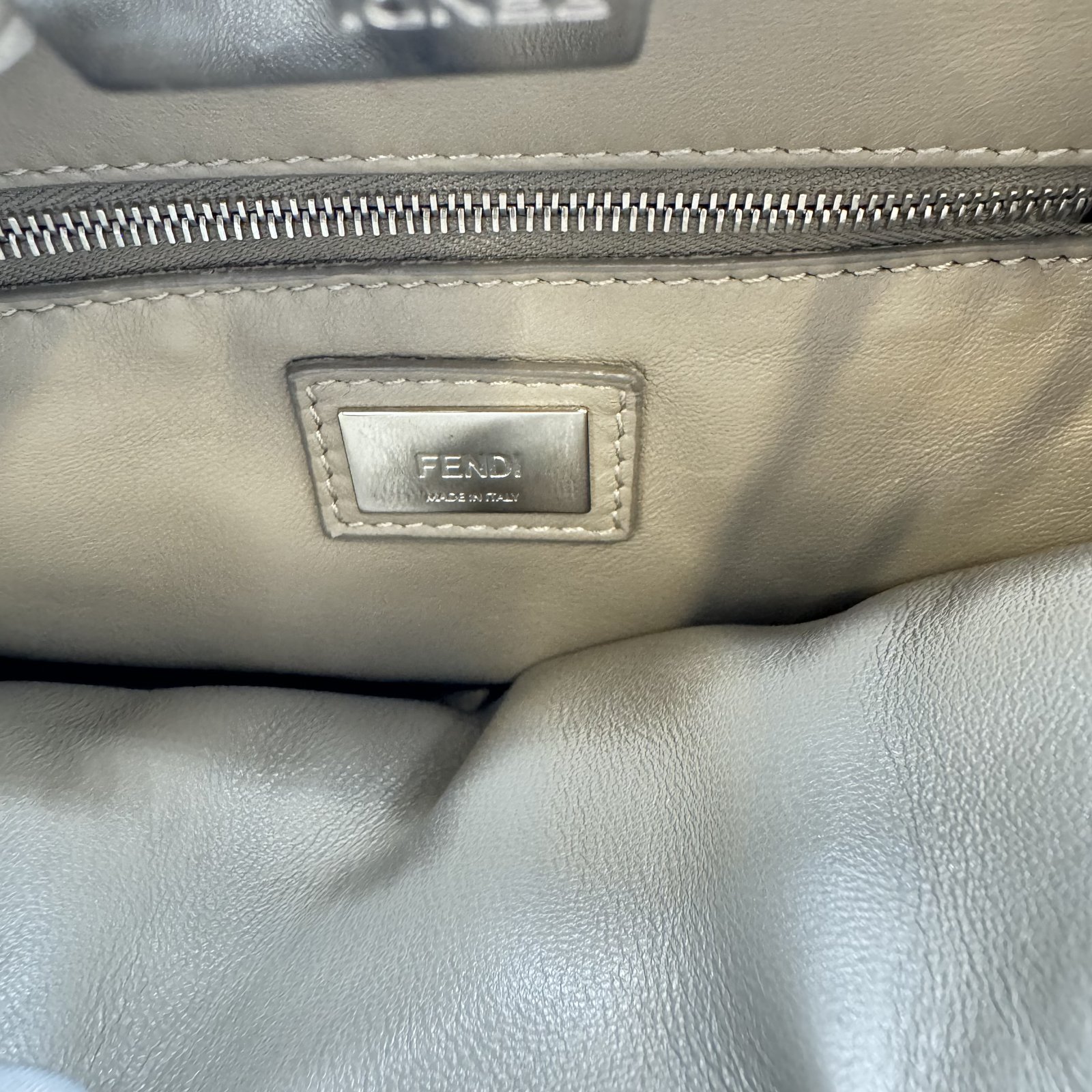 Authentic FENDI Peekaboo Mini 2WAY Shoulder Bag Hand Bag Authentic FENDI Peekaboo Mini 2WAY Shoulder Bag Hand Bag