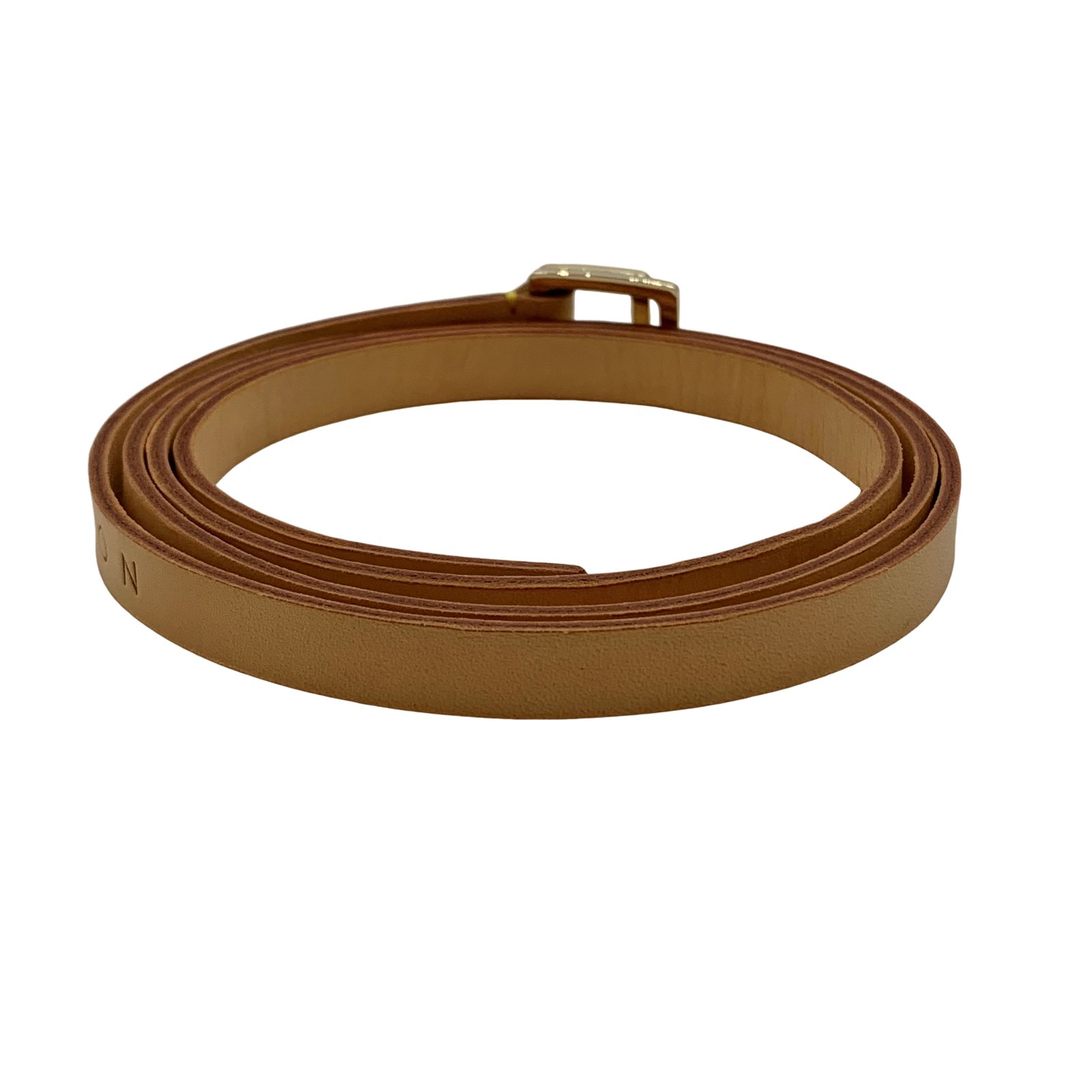 Louis Vuitton M613 ブラウンレザーベルト Louis Vuitton ブラウンレザーベルト（ABランク】ルイヴィトン