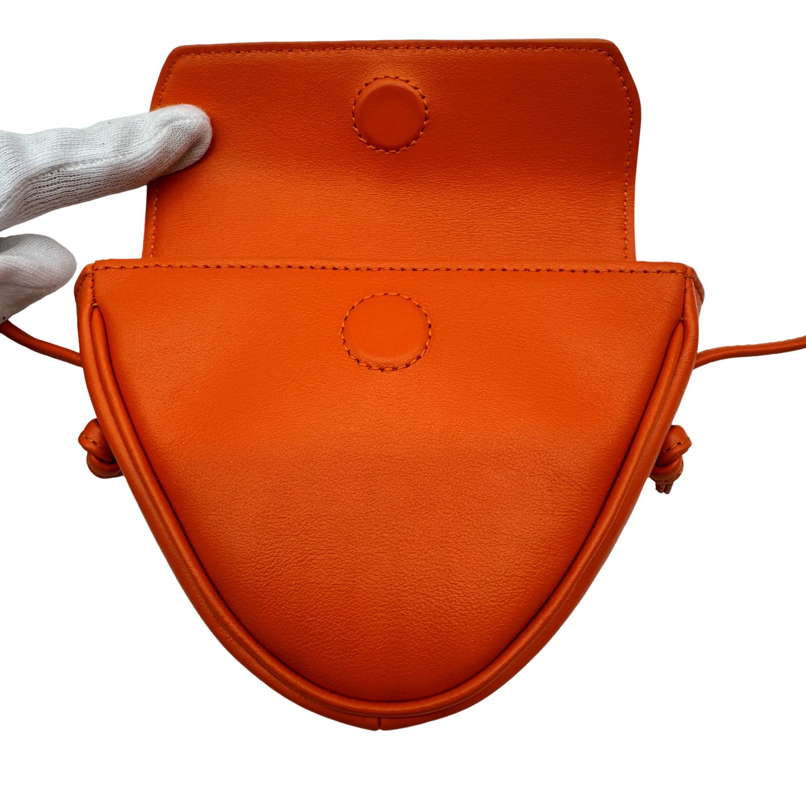 『3年保証』 Authentic Orange Bag Shoulder Triangle Mini Logo CELINE 靴