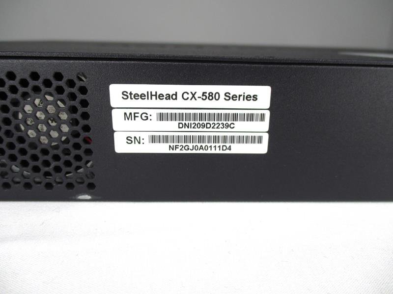 Riverbed SteelHead CX-580 CX580 WAN Optimizer Network