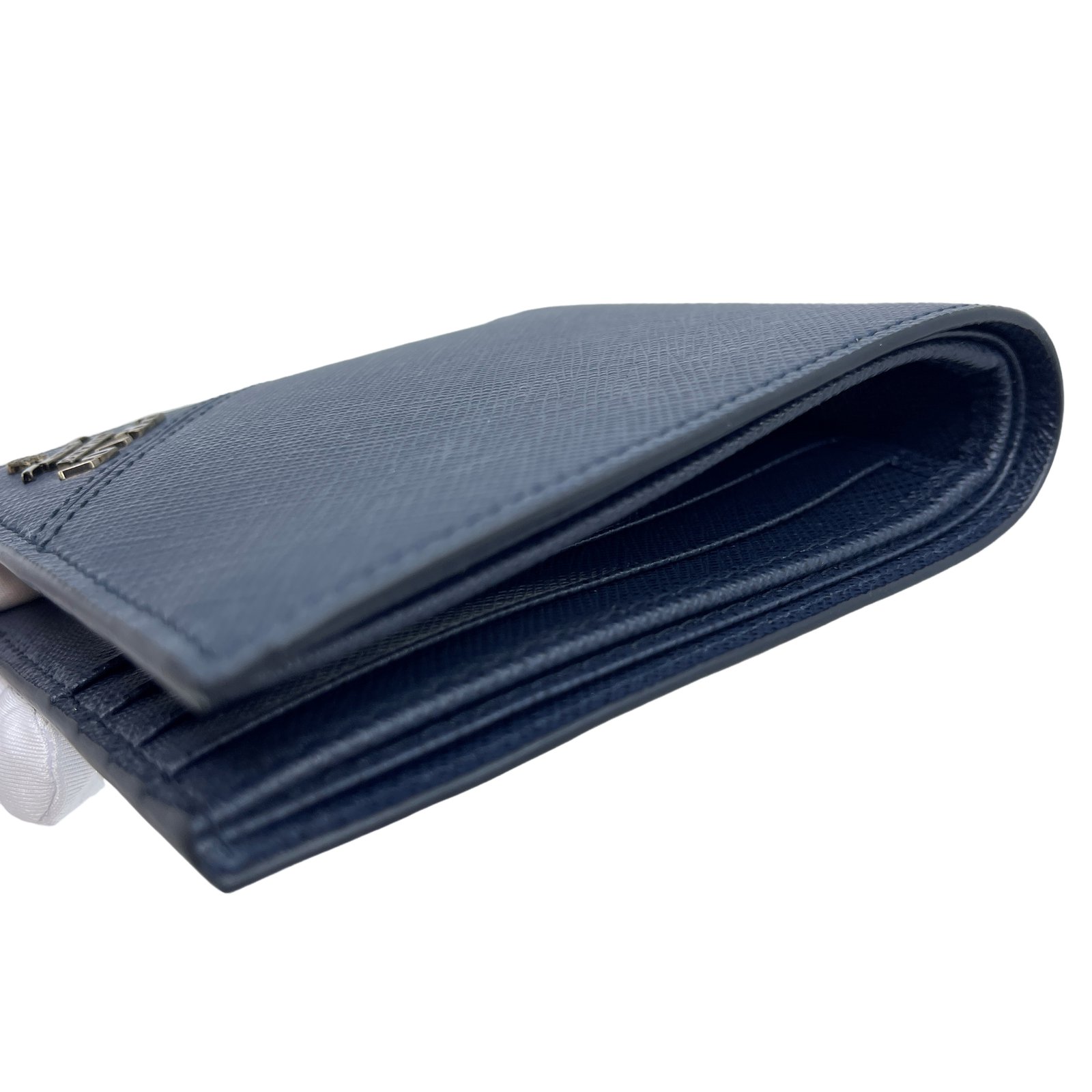 Authentic PRADA Portaf. Orizzontale Bi-fold Wallet 2MO513