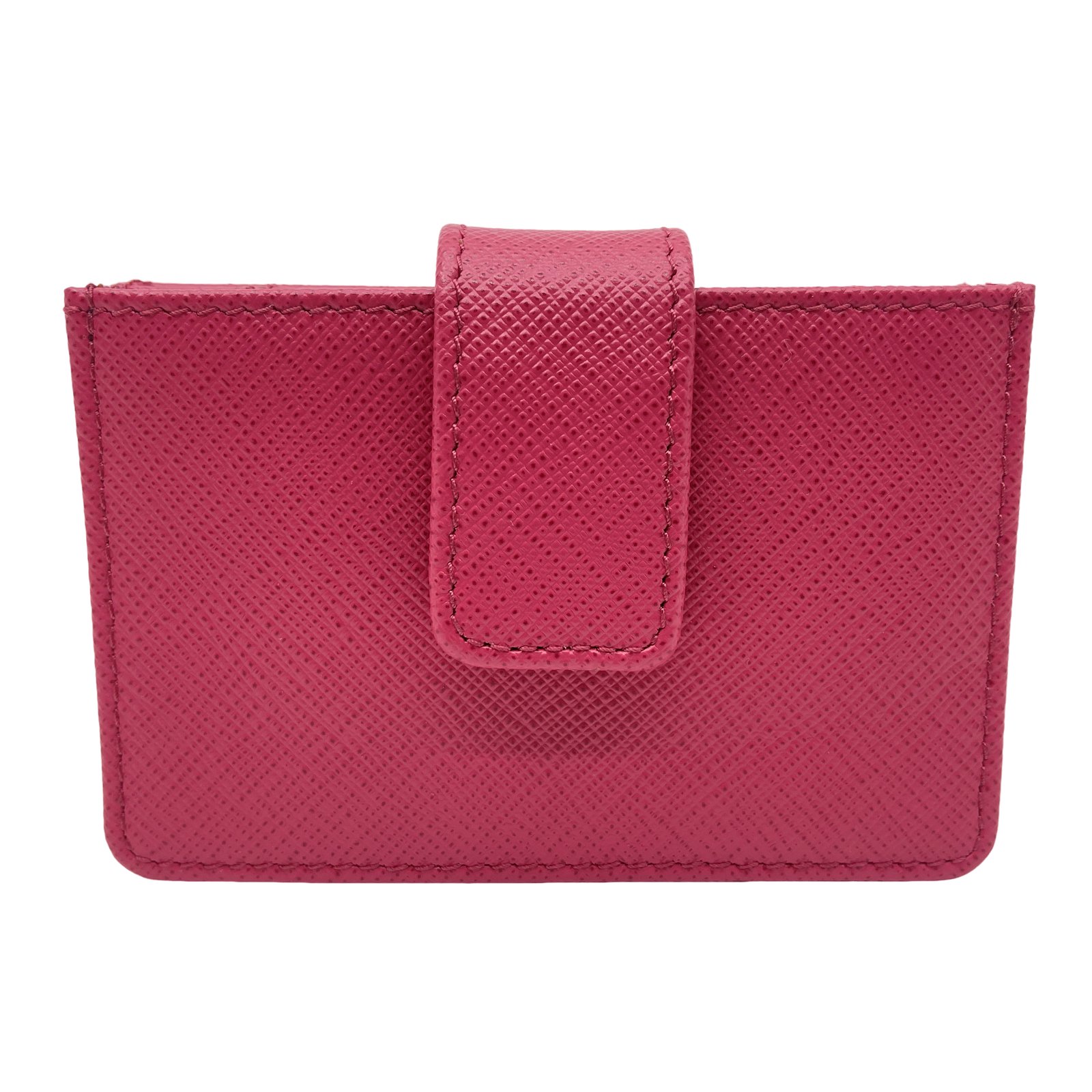 カードケース・名刺入れ PRADA PORTA CARTE A LIBRO IN PELLE SAFFIANO Prada Saffiano Leather Card Holder | Saks Fifth Avenue