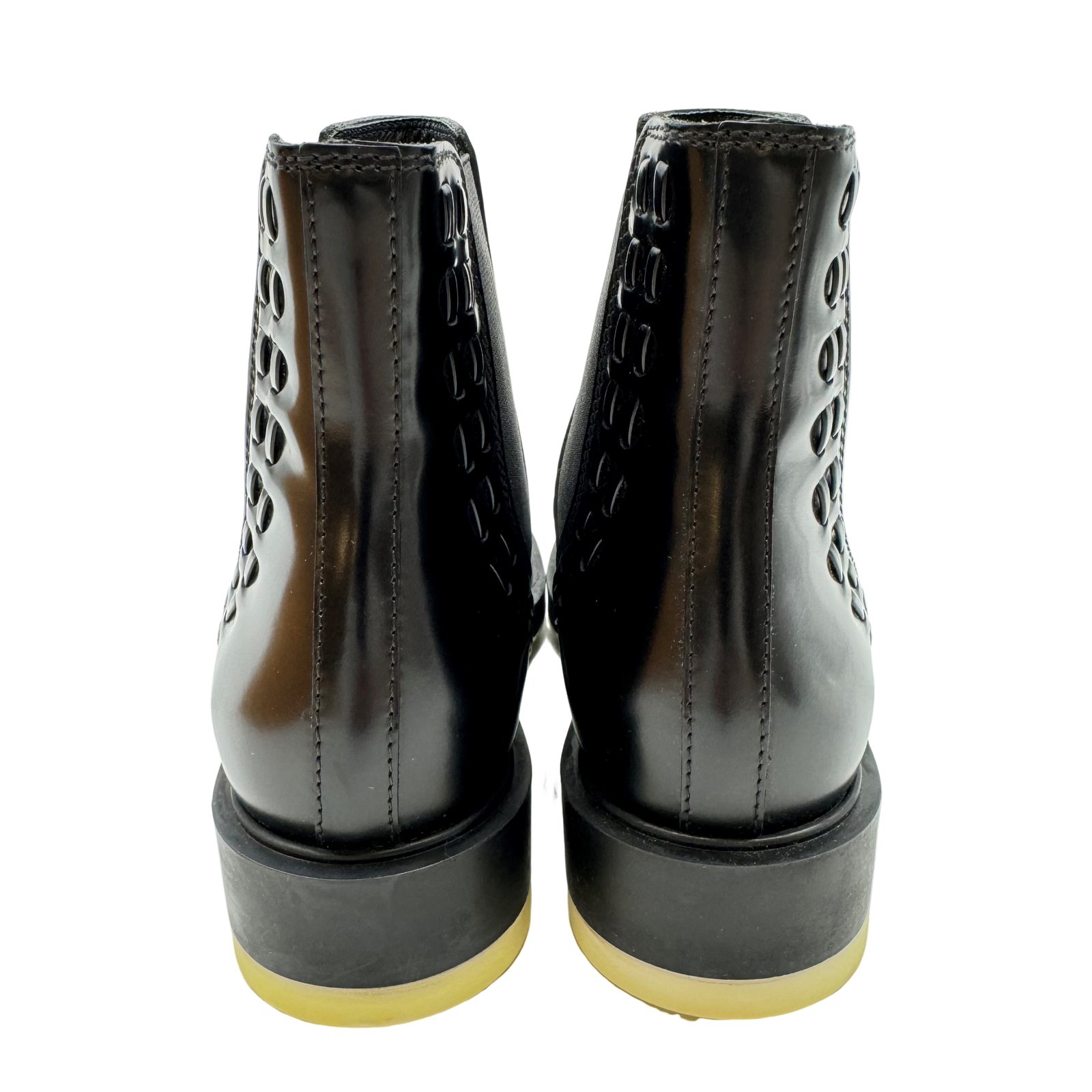 ショートブーツ・ブーティ Tod'S Gomma 20L Tronchetto Term.Tods TODS Womens Leather boots Gomma Basso Guscio Tronchetto US