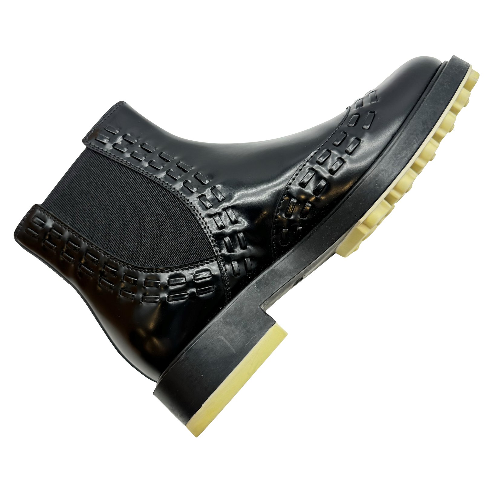 ショートブーツ・ブーティ Tod'S Gomma 20L Tronchetto Term.Tods Dark brown Gomma 20L leather Chelsea boots | TOD'S | NET-A