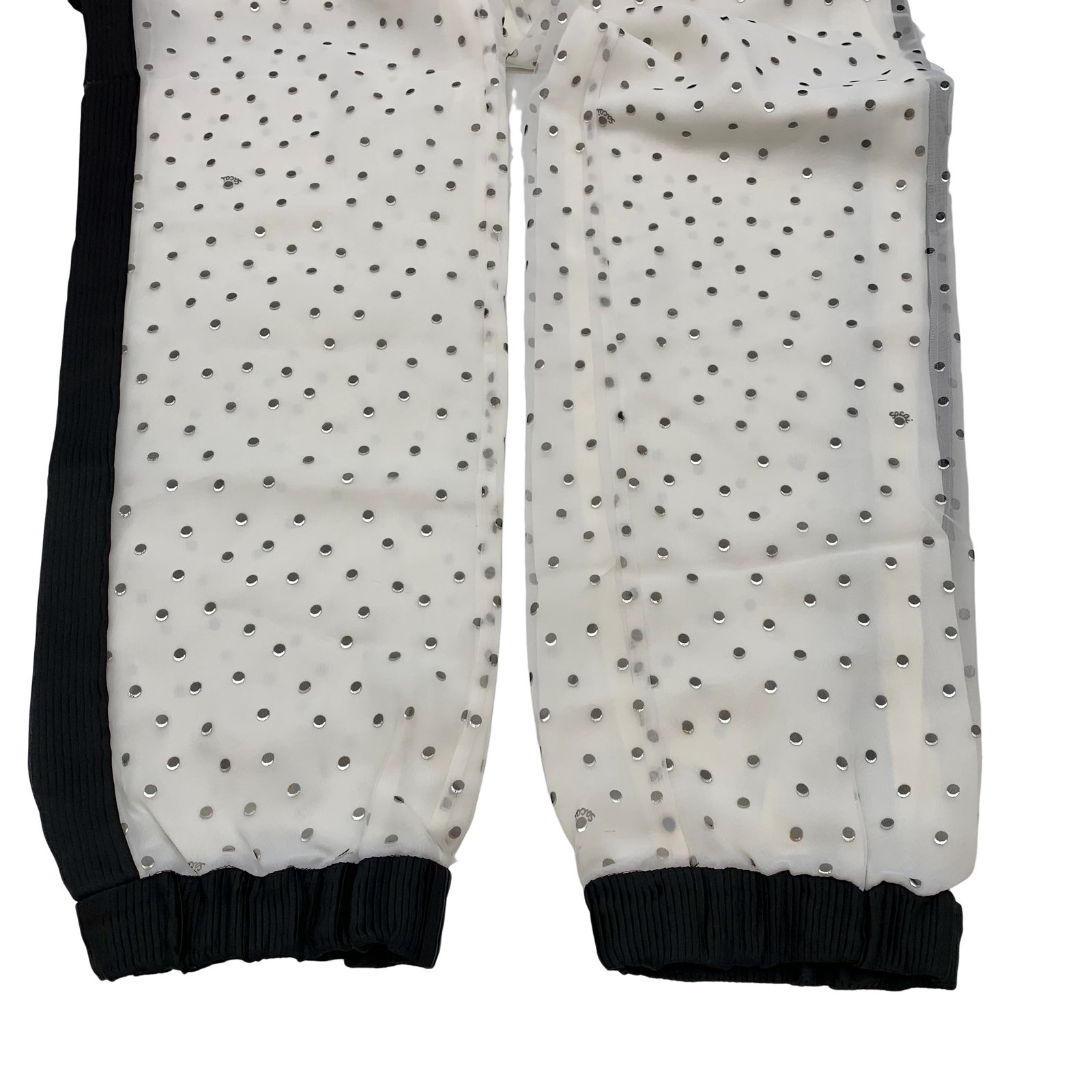 Authentic sacai Unuse Polka Dots Size:4 Pants Black
