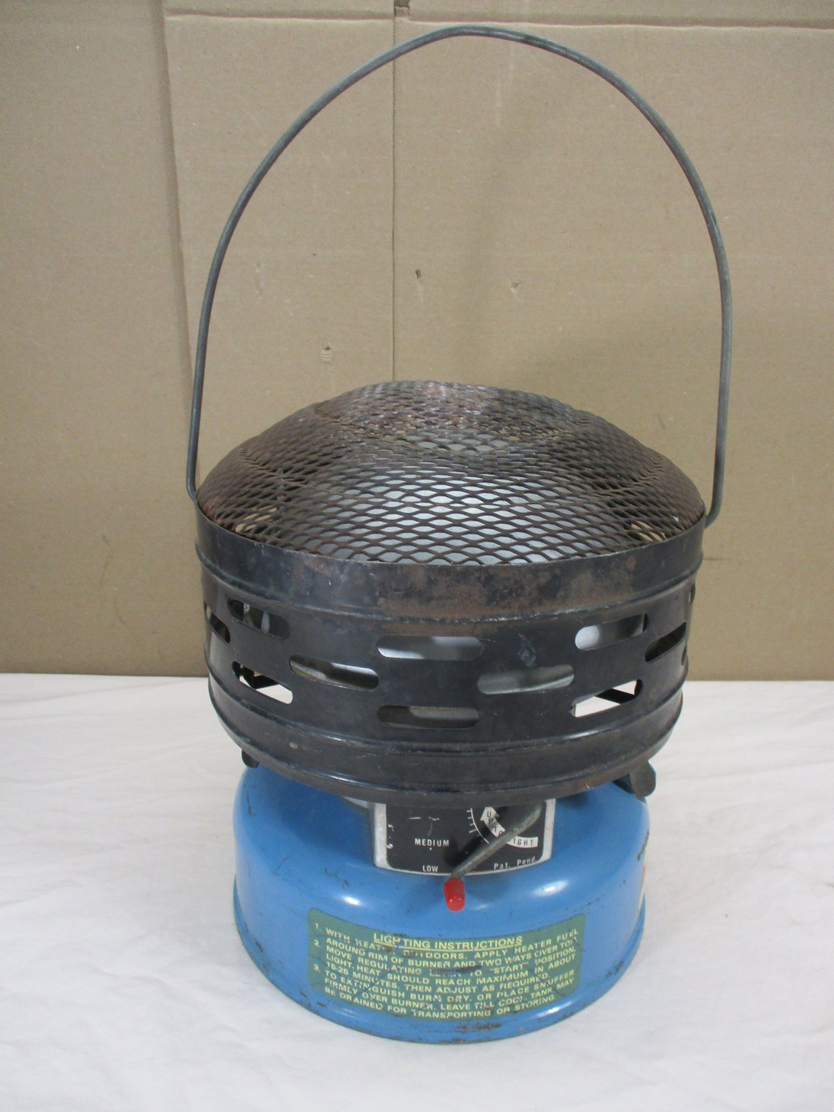 Sears CATALYTIC HEATER 3000-5000BTU シアーズ Vintage 1969 Sears COLEMAN Tent Gasoline Heater Catalytic