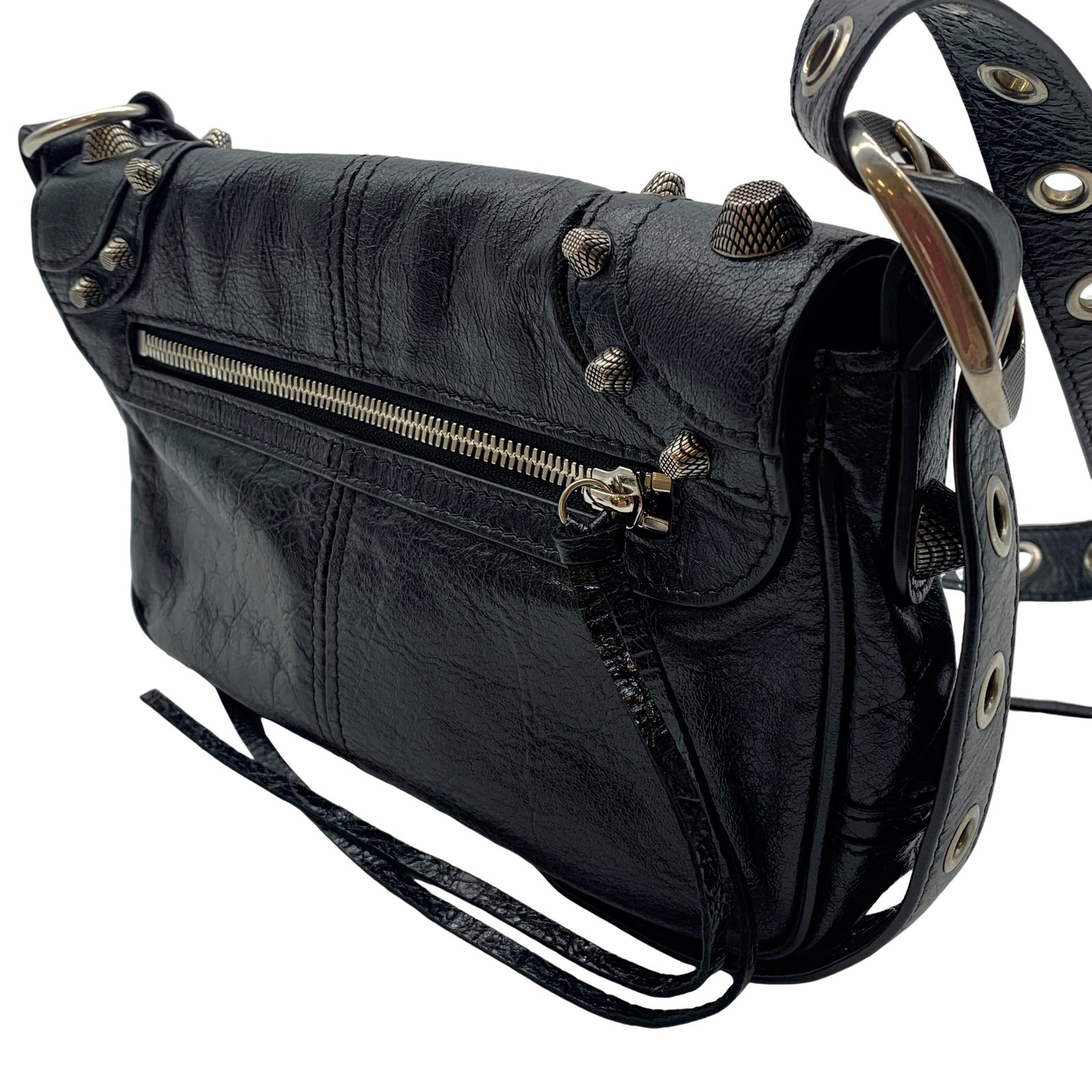 Authentic BALENCIAGA Le Cagole Shoulder Bag 719082 Black Authentic BALENCIAGA Le Cagole Shoulder Bag 719082 Black