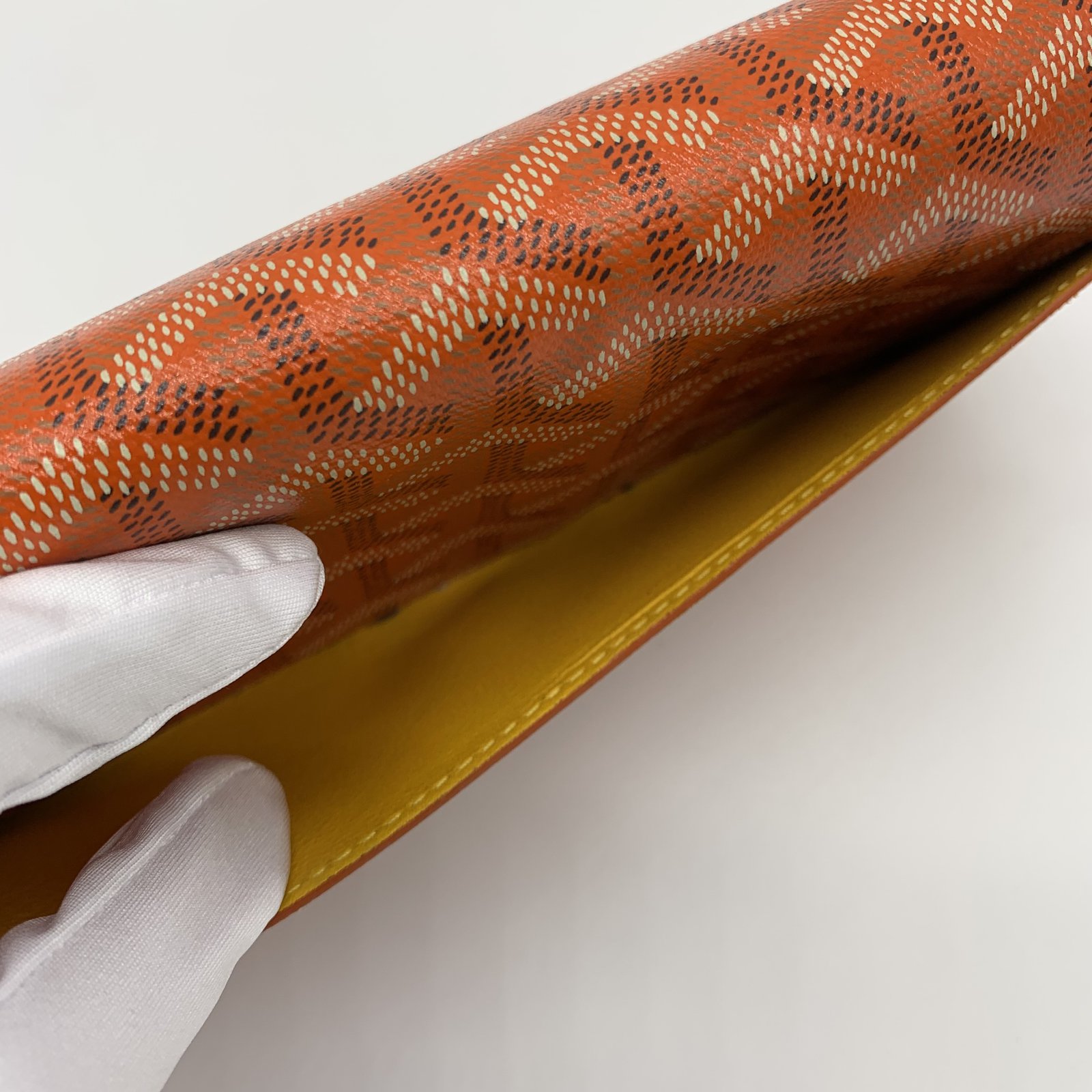 Authentic GOYARD Varenne Long Wallet Orange PVC #36634981 | eBay Authentic GOYARD Varenne Long Wallet Orange PVC #36634981 | eBay
