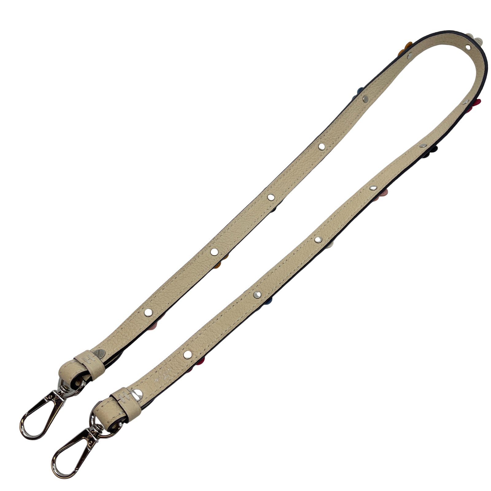 Authentic LOUIS VUITTON Multi Flower Shoulder Strap Beige Authentic LOUIS VUITTON Multi Flower Shoulder Strap Beige