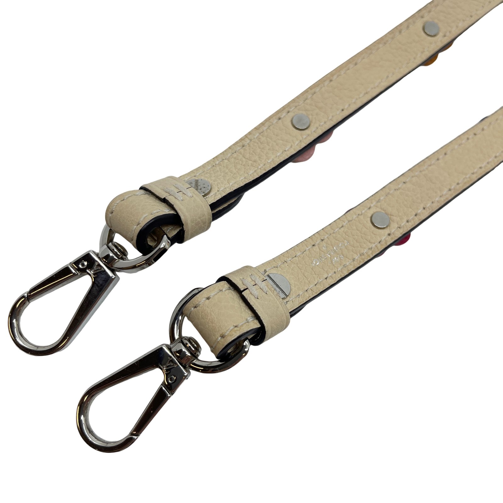 Authentic LOUIS VUITTON Multi Flower Shoulder Strap Beige Authentic LOUIS VUITTON Multi Flower Shoulder Strap Beige