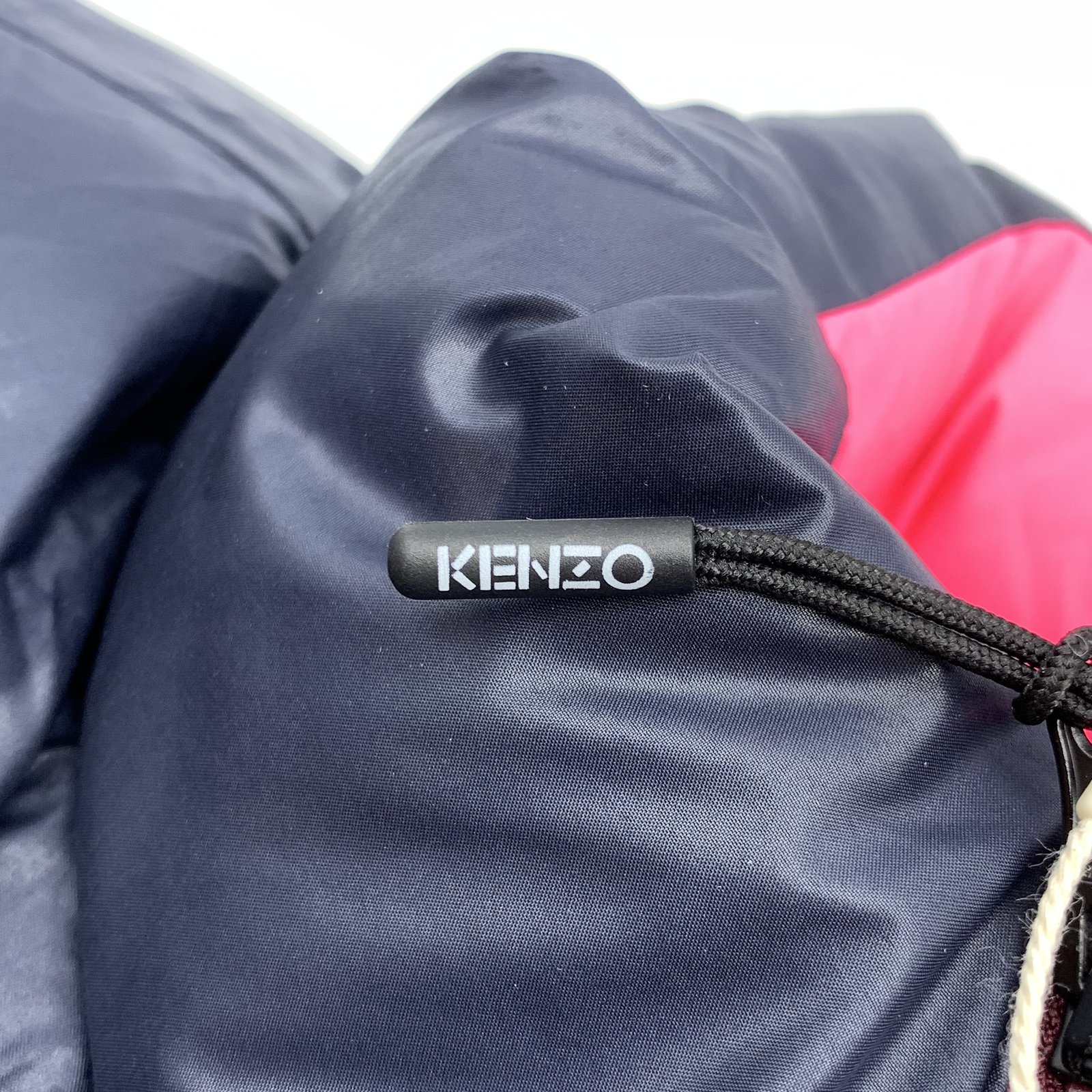 Authentic KENZO SIZE:XL Reversible Down Jacket Multi-Color
