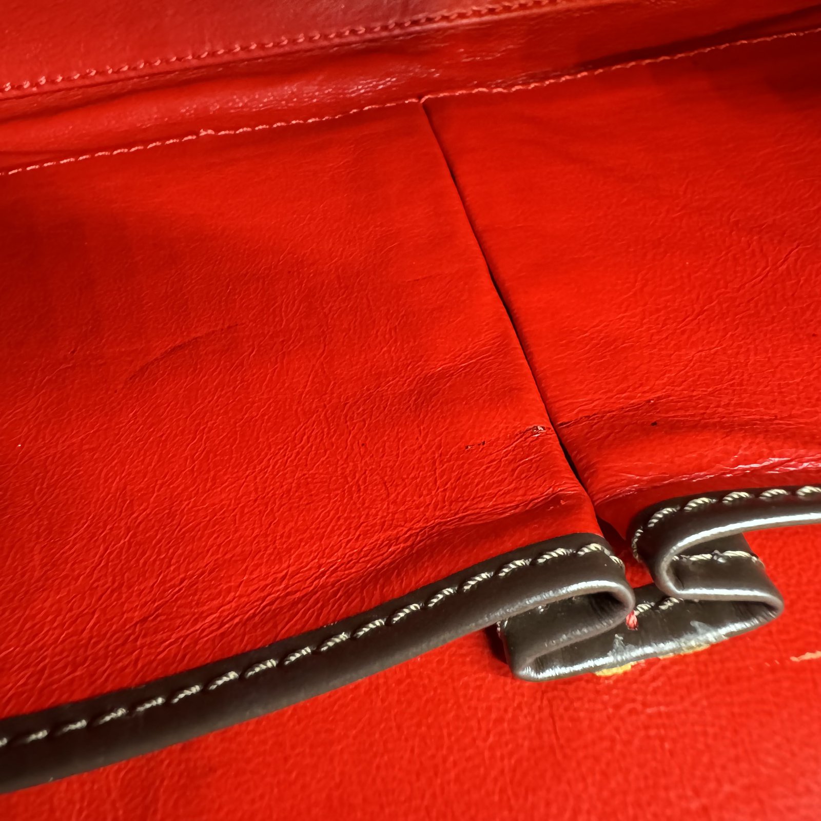Auth CELINE Turn Lock 2WAY Shoulder Bag Hand Bag M94 Dark Auth CELINE Turn Lock 2WAY Shoulder Bag Hand Bag M94 Dark