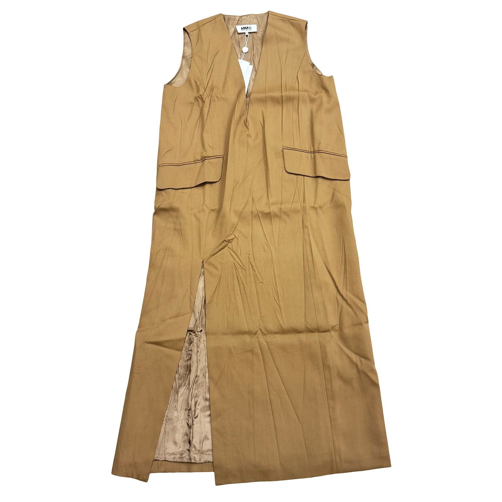 【関税&送料込】Mm6 Maison Margiela Brown Stretch Viscose Bl MM6 Maison Margiela Cotton Canvas jacket | REVERSIBLE
