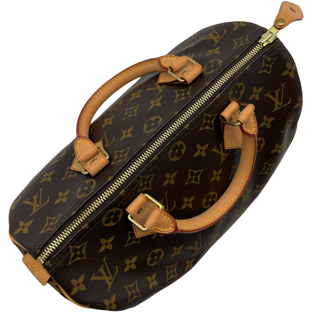 【Louis Vuitton】SPEEDY 30 モノグラム ハンドバッグ M41526 Authentic LOUIS VUITTON Monogram Speedy 30 Hand Bag Boston