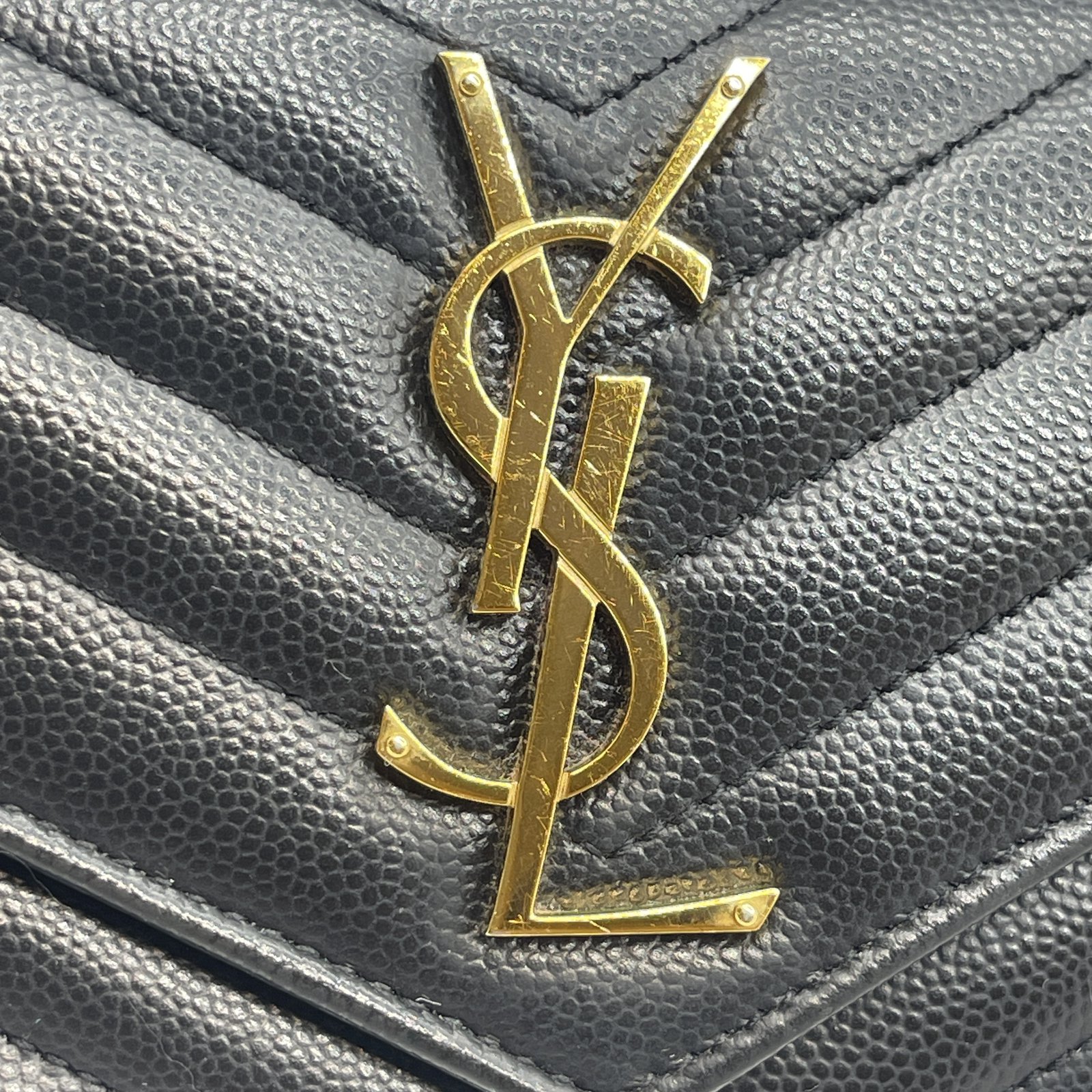 SAINT LAURENT - サンローランパリ YSL フォックス コート 36