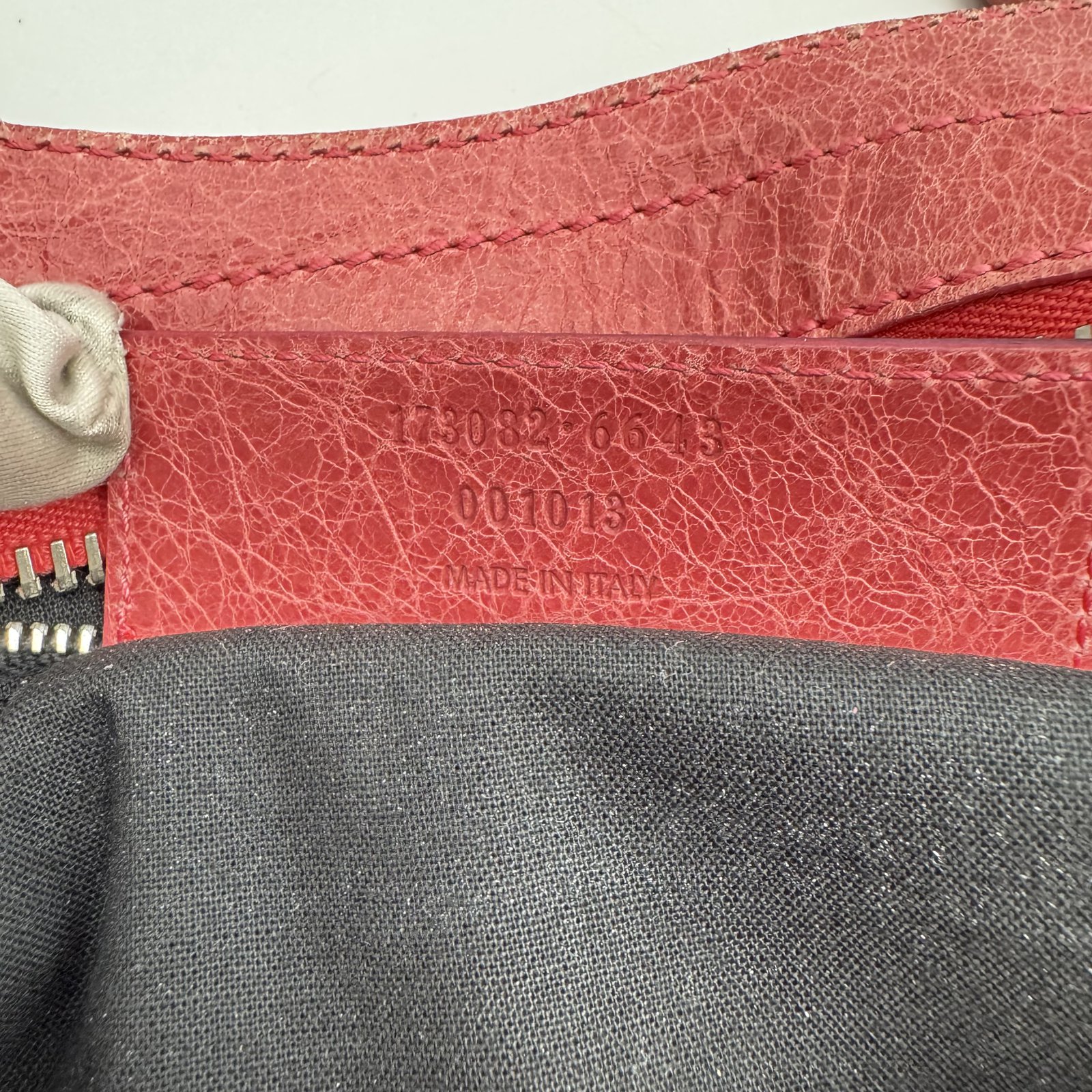 Auth BALENCIAGA The Giant City 2WAY Hand Bag 173082・6634