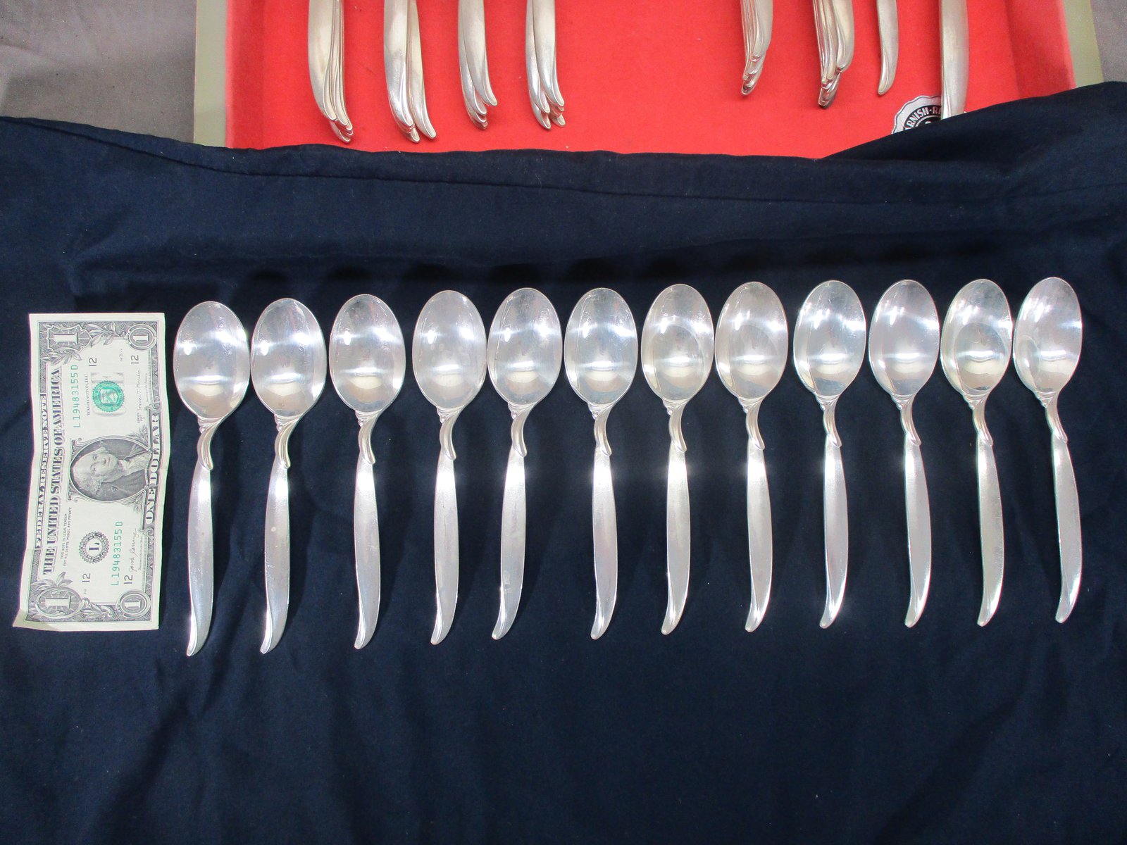 1947 Rogers Bros FLAIR 67 Piece Flatware Set International