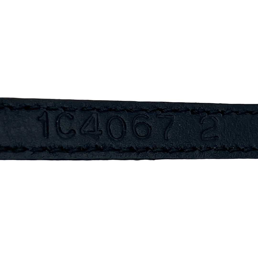 Authentic PRADA Saffiano 80/32 Belt 1C4067 Black Leather