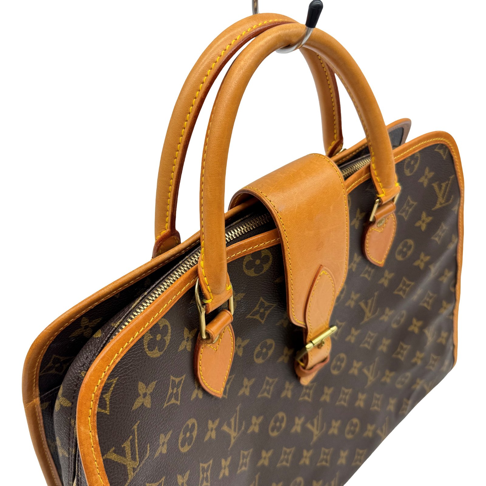 Authentic LOUIS VUITTON Rivoli Hand Bag M53380 Monogram