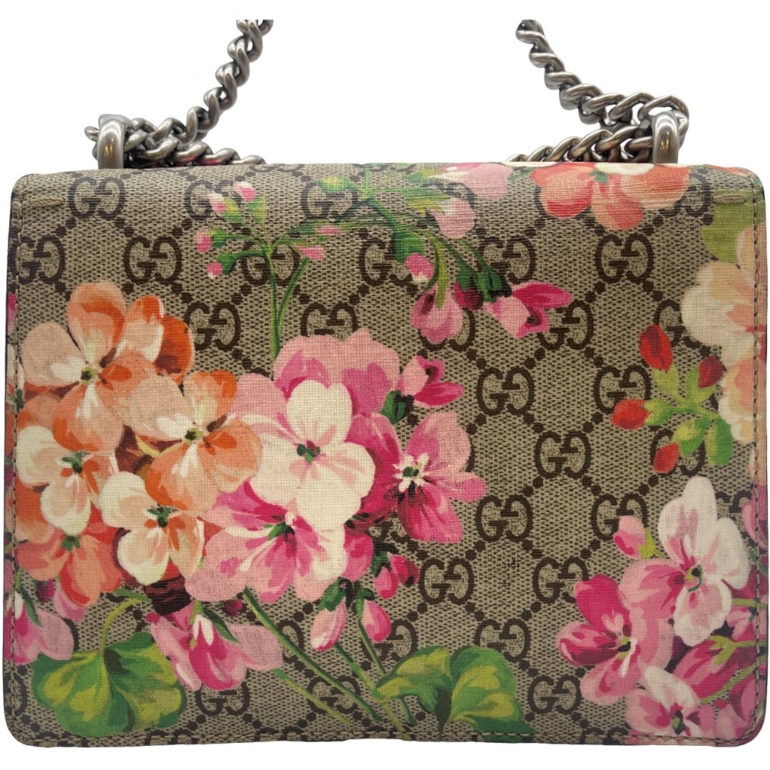 Auth GUCCI GG Brooms Dionysus PM Chain Shoulder Bag 421970