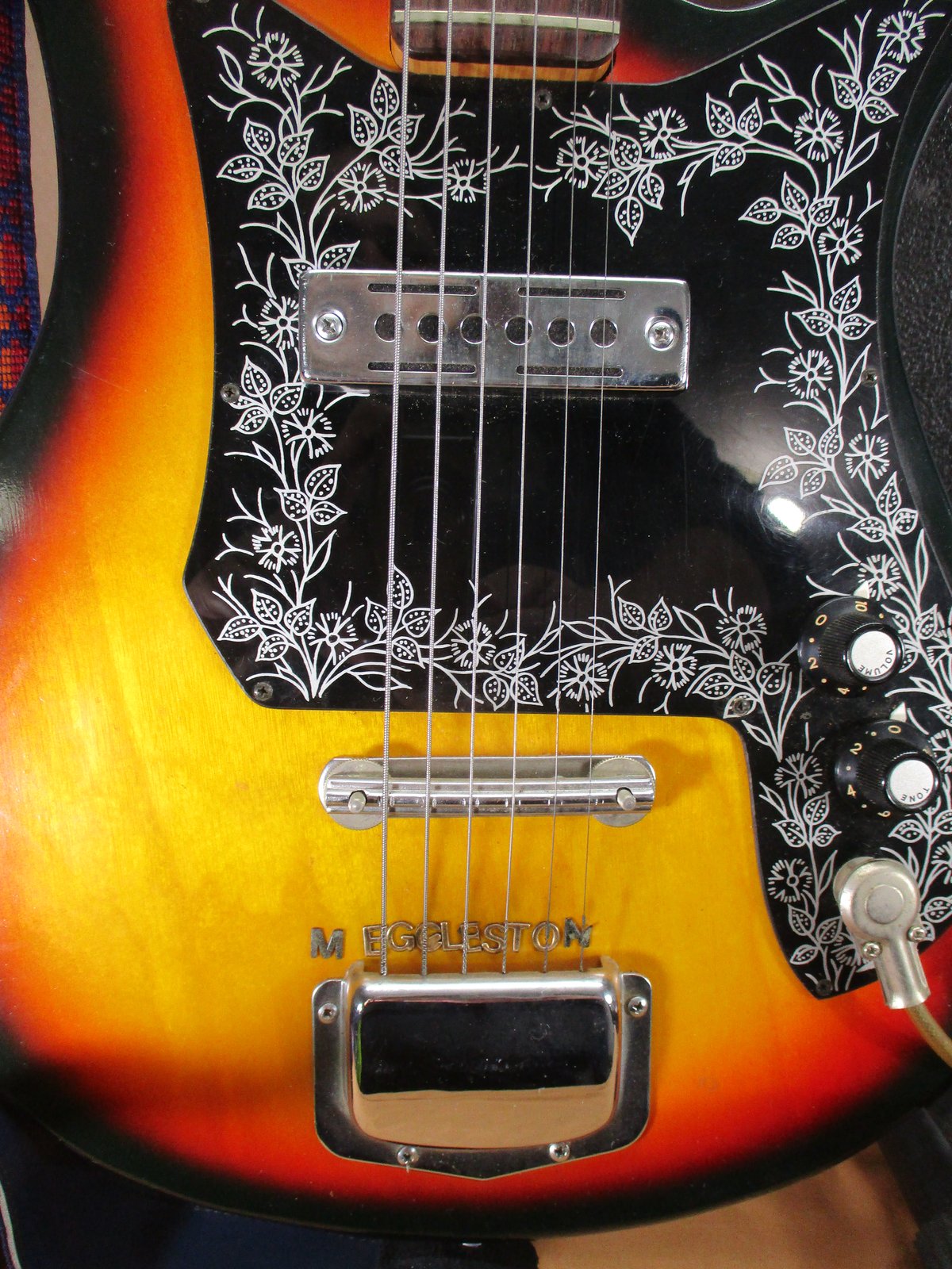 Teisco E-200 サンバースト Vintage 1960-1970 Teisco Del Rey ET-200 6 String Guitar