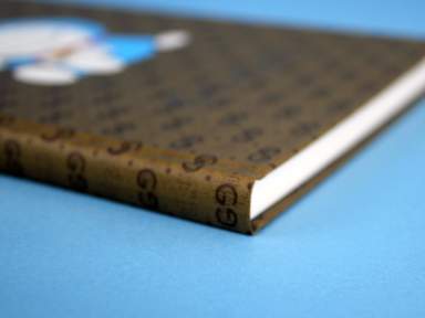 GUCCI GG Brown Doraemon Stationery Note Book Scratch Book