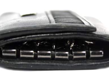 BURBERRY Black Label Leather Key Case Key Chain Accessories Used