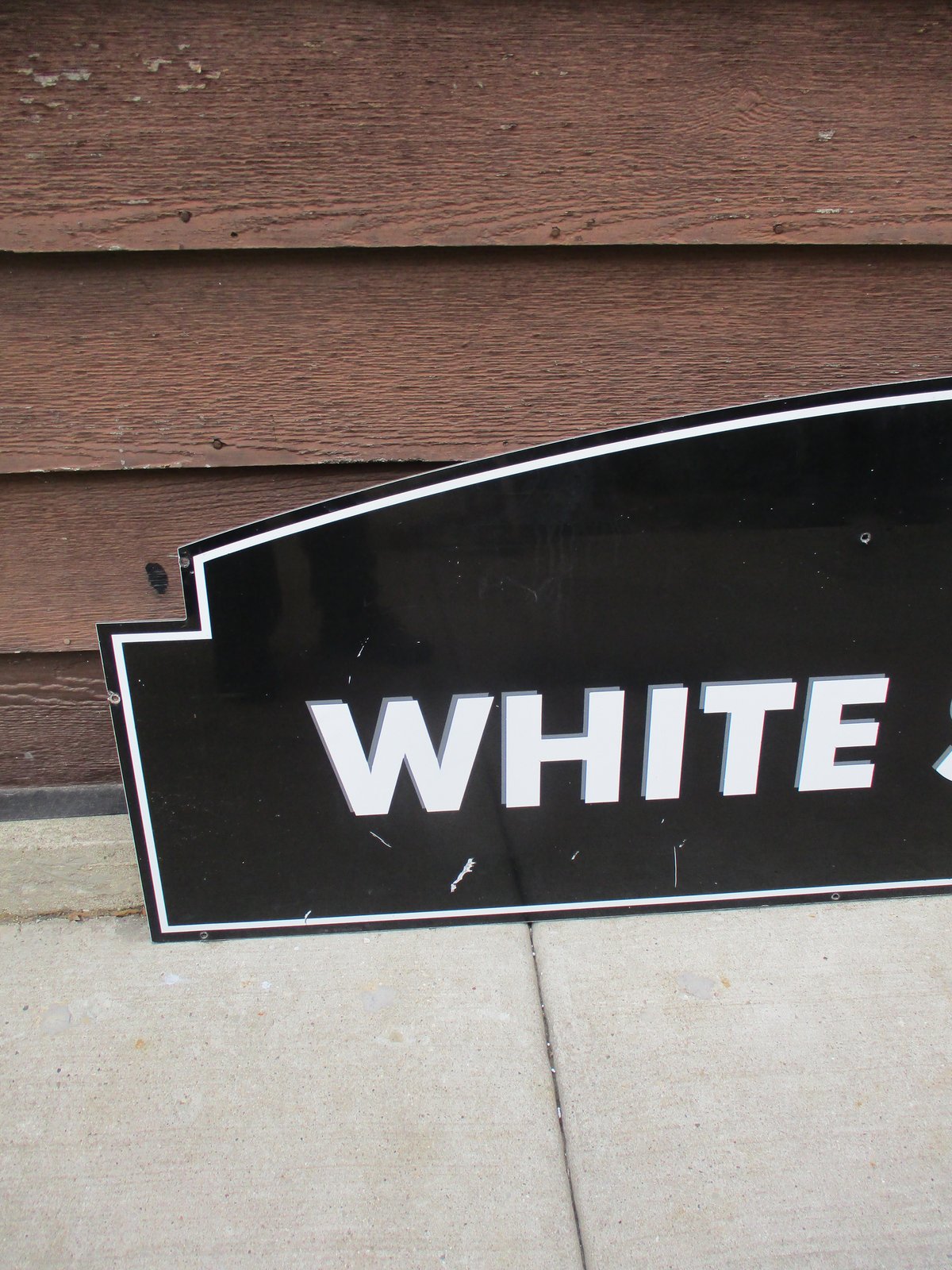 Vtg CHICAGO WHITE SOX Field HUGE Sign 79