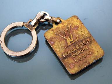 LOUIS VUITTON Malletier Depuis 1854 Key Chain Key Accessories Bag