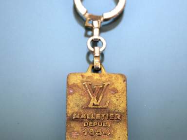 【希少 ビンテージ】Louis Vuitton レザーキーホルダー 希少 ビンテージ】Louis Vuitton レザーキーホルダー 希少 ビンテージ