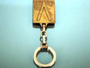 LOUIS VUITTON Malletier Depuis 1854 Key Chain Key LOUIS VUITTON Malletier Depuis 1854 Key Chain Key