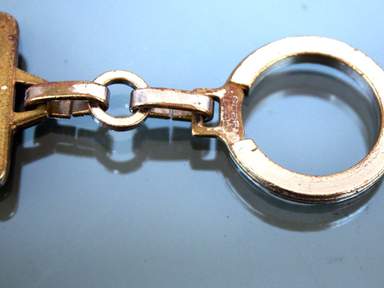 LOUIS VUITTON Malletier Depuis 1854 Key Chain Key Accessories Bag