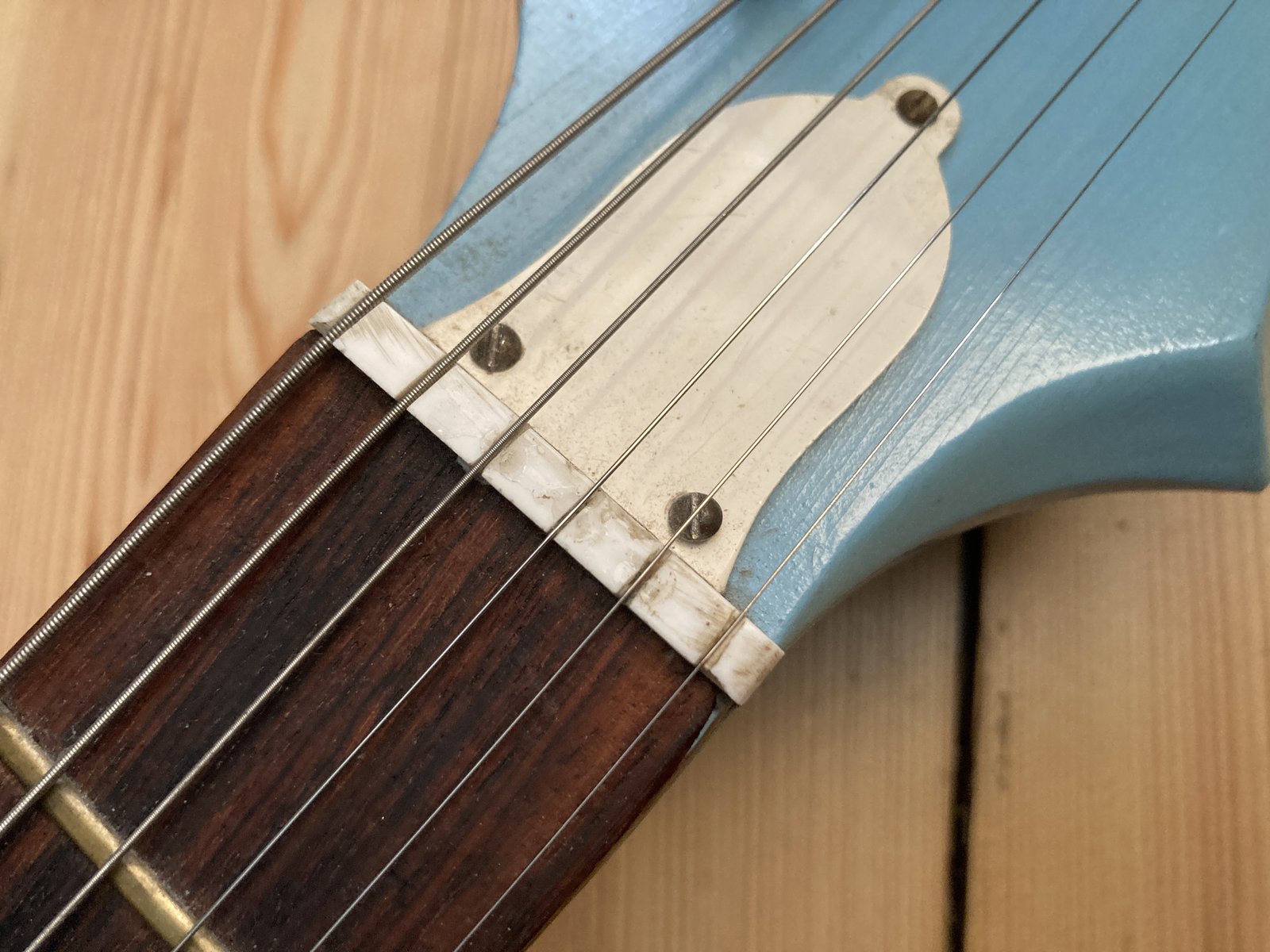 Vintage 1960s Kay K311 Teal Blue Electric Guitar Kay USA K310 | eBay