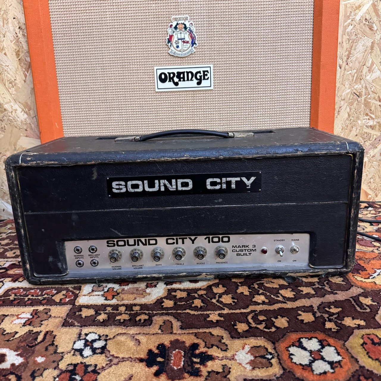 【翌日発送可能】 City Sound 1969 1960s Vintage 100 Valve Guitar L100 3 Mark その他