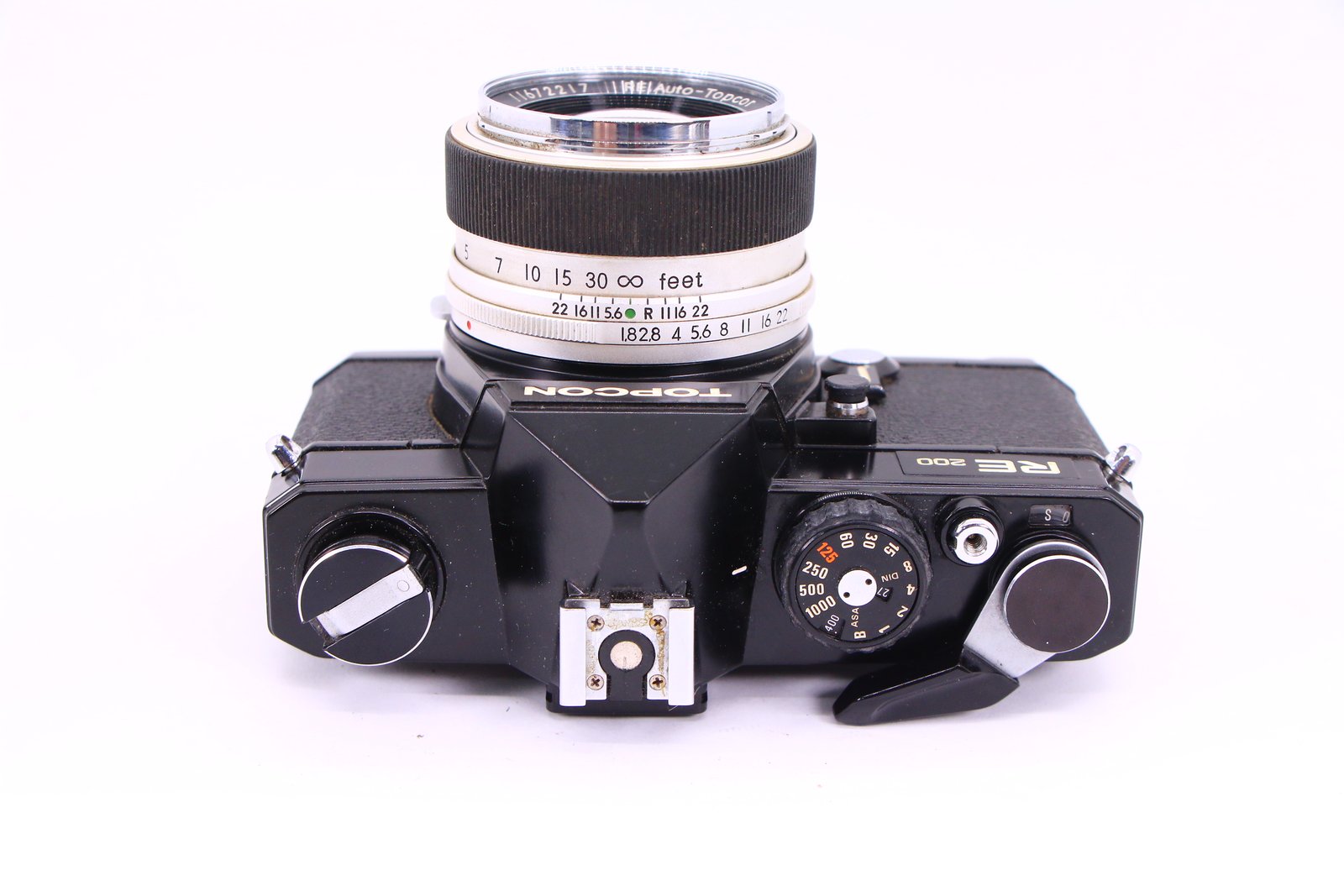 TOPCON RE200 一眼レフカメラ 135mm f2.8 レンズ付き Yahoo!オークション -「re-200」(フィルムカメラ) (カメラ、光学