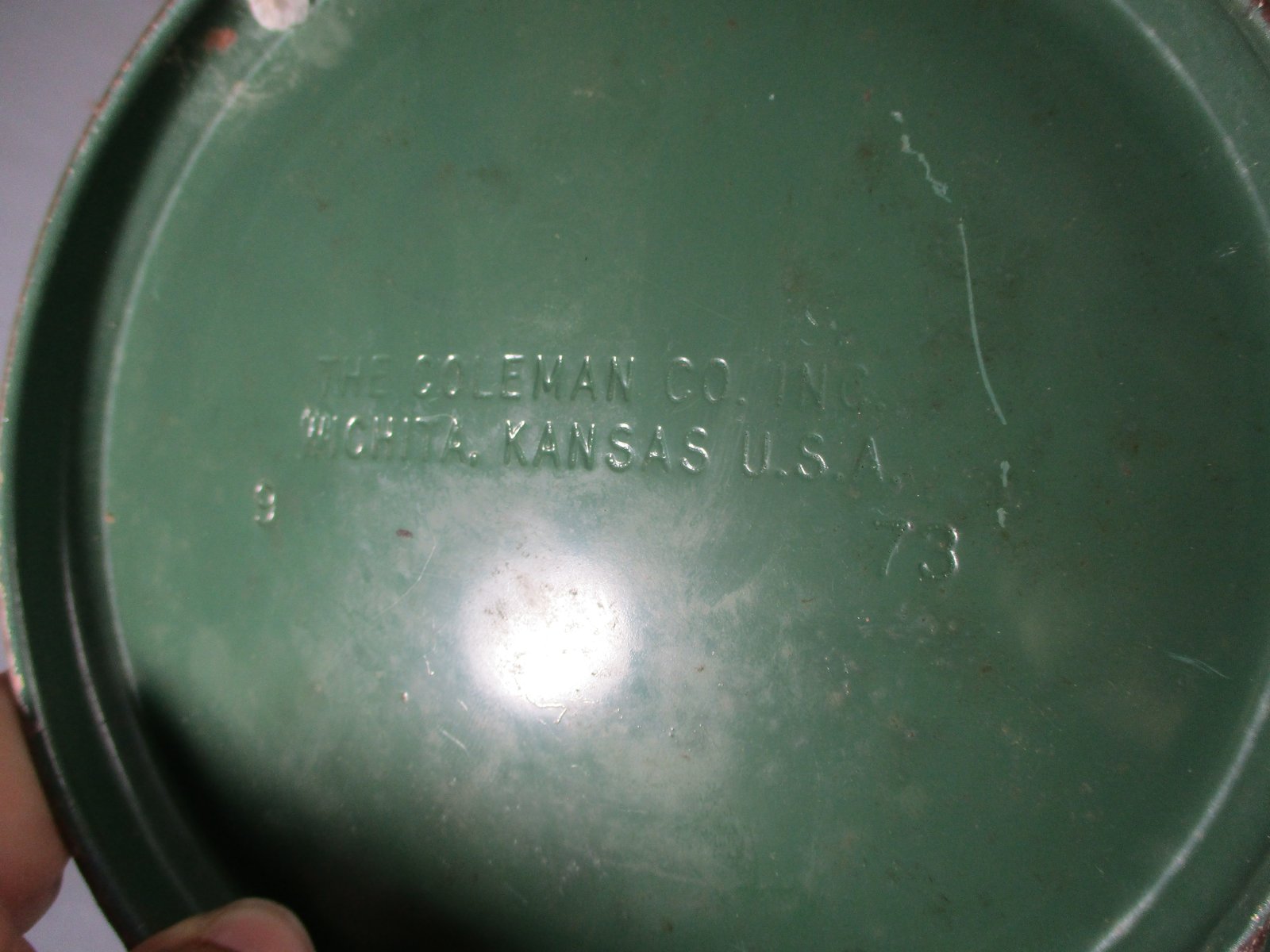 VTG Coleman Model 220H Double Mantle Gas Lantern Sep 1973 NICE