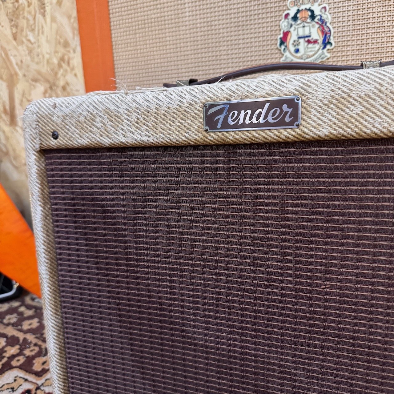 Vintage 1955 Fender Harvard 5F10 Tweed 1x10 USA Valve Amplifier