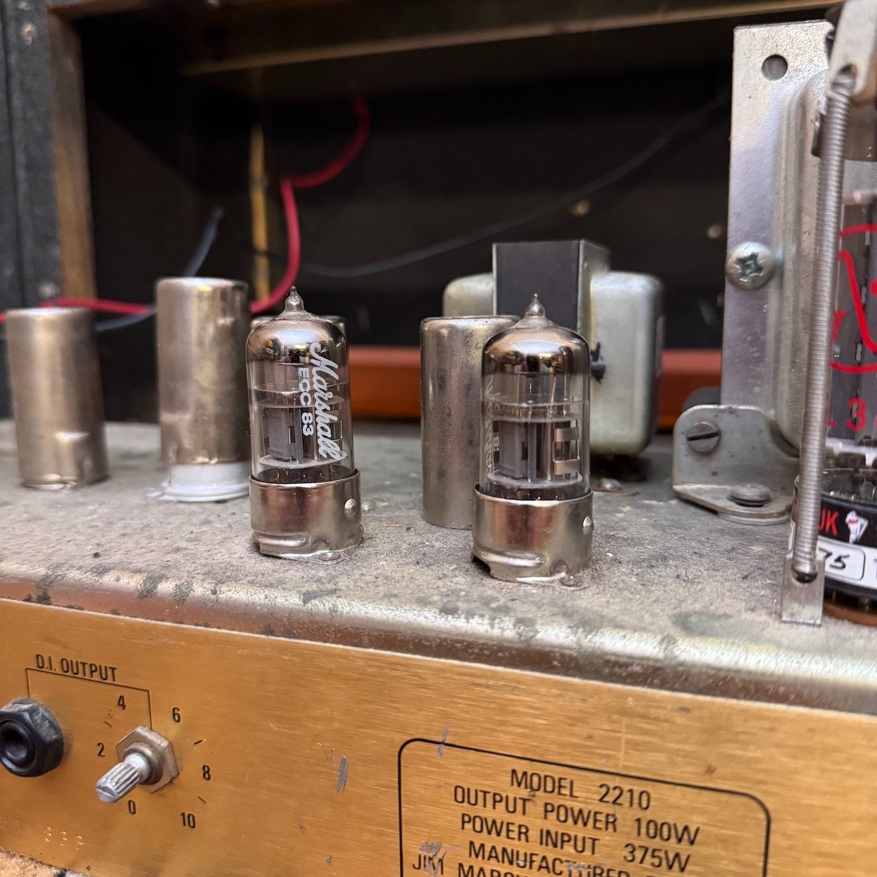 Vintage 1988 Marshall JCM800 Lead Series 100w 2210 Valve Amplifier