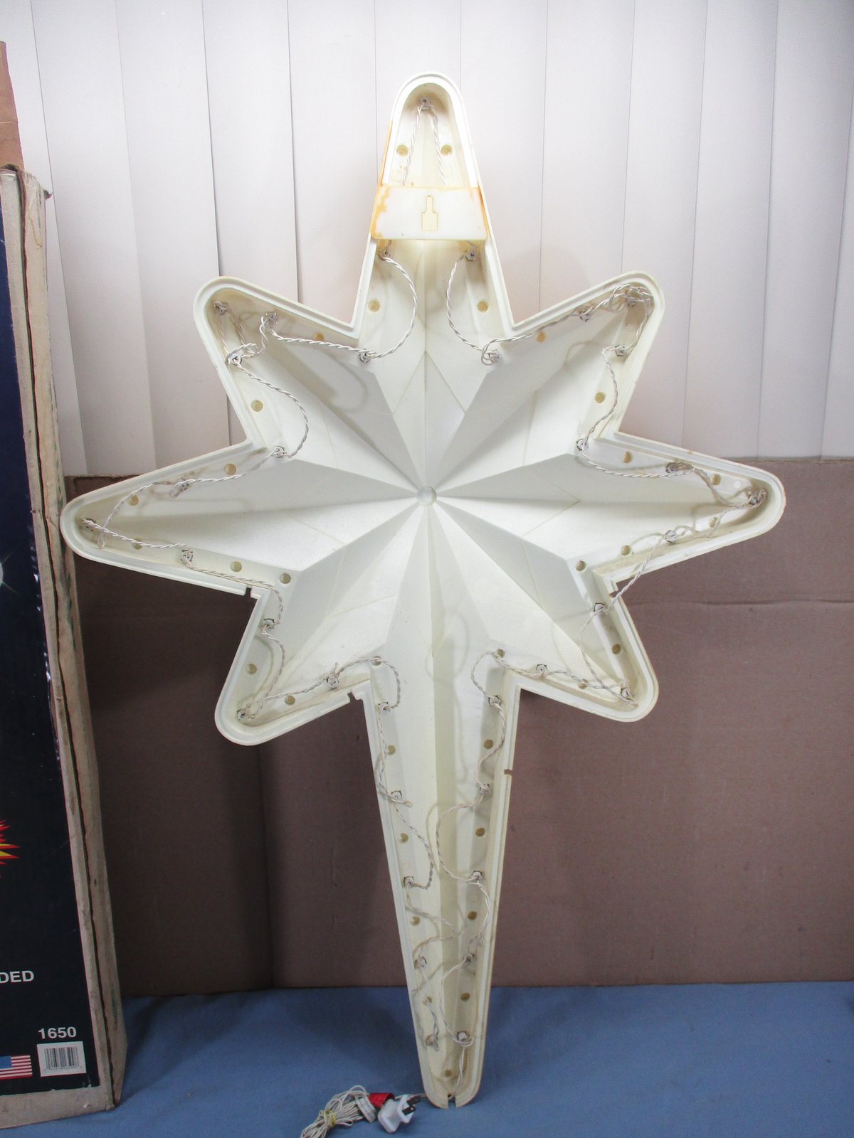 Vintage Empire Nativity Star Christmas Lights Blow Mold 39