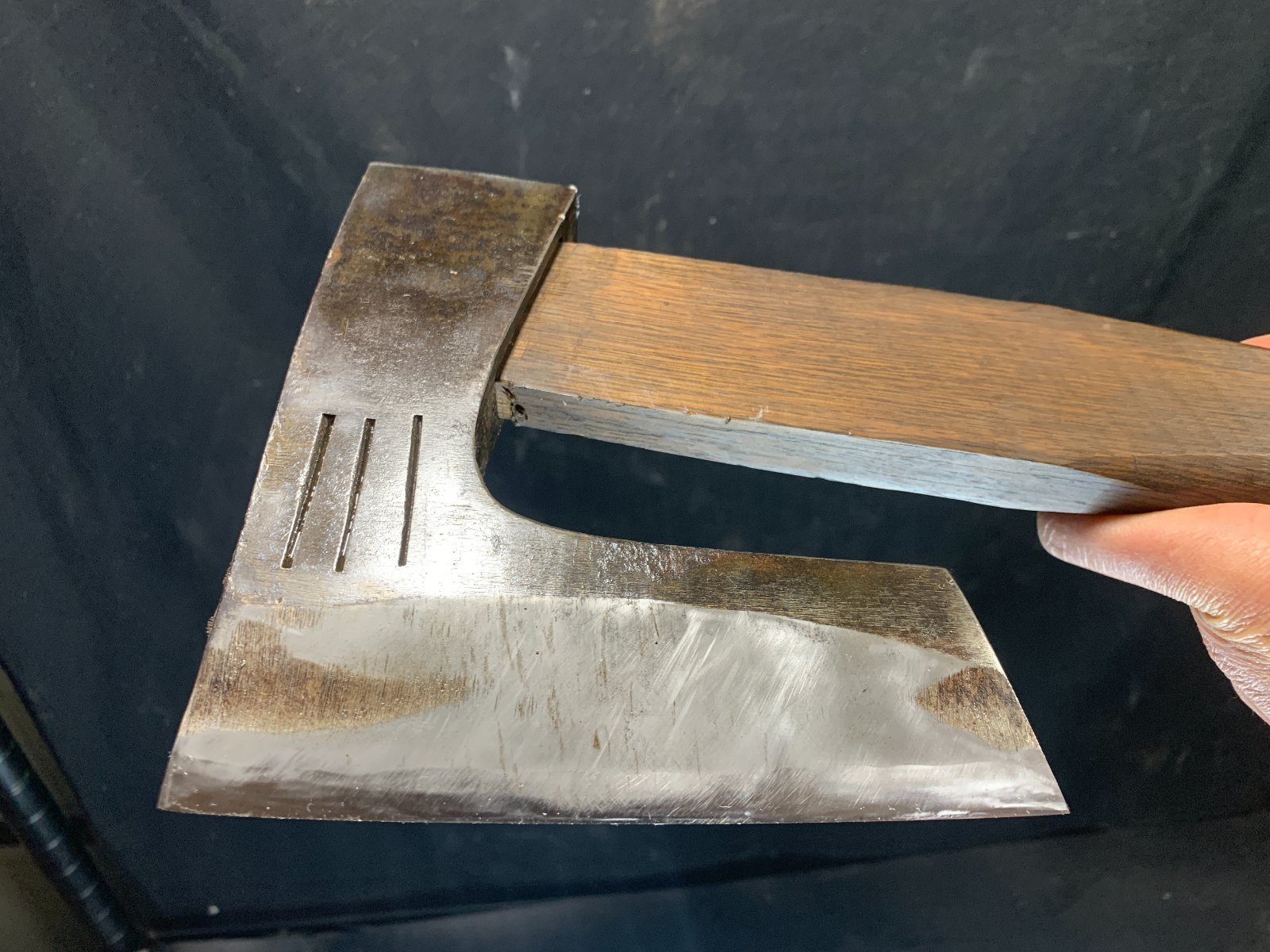 Vintage- Japanese Carpenter's hewing Axe 1290 g 140-650 mm by