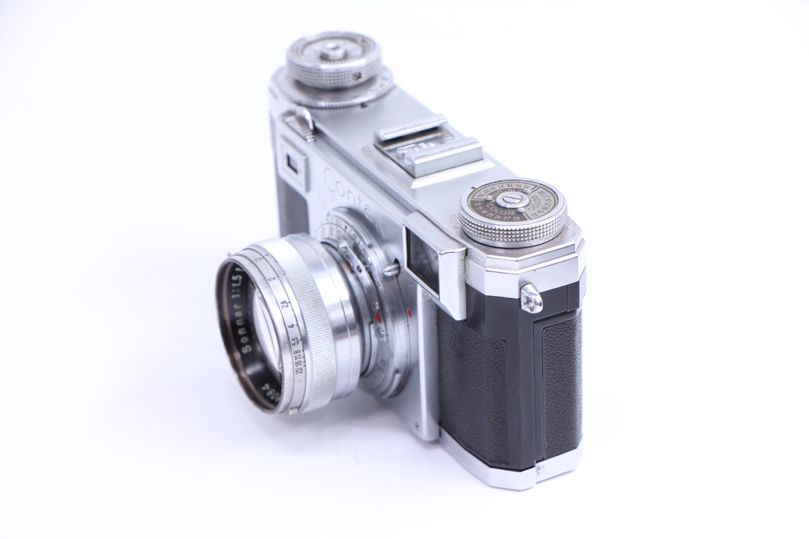 Zeiss Ikon Contax IIa Black Dial Sonnar 5cm f1.5 T 50mm