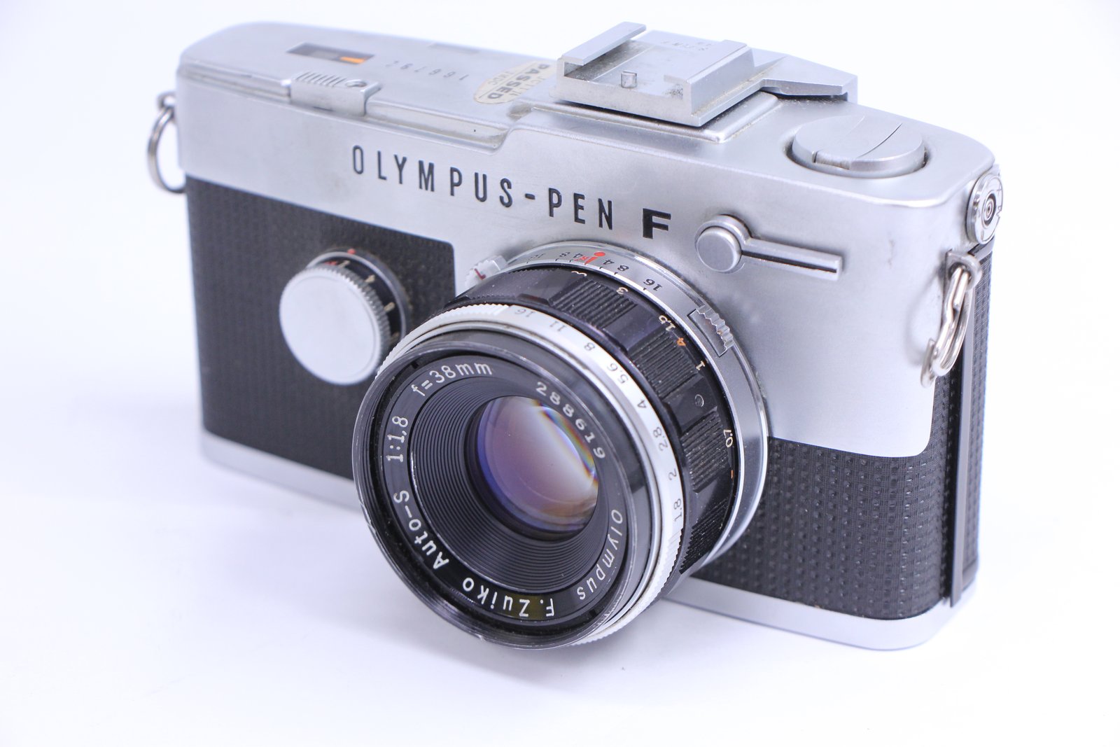 OLYMPUS PEN F　G.zuiko 38mm　M2282 Olympus Pen F FT Half Frame Film Camera f. Zuiko 38mm f1.8 Auto-S
