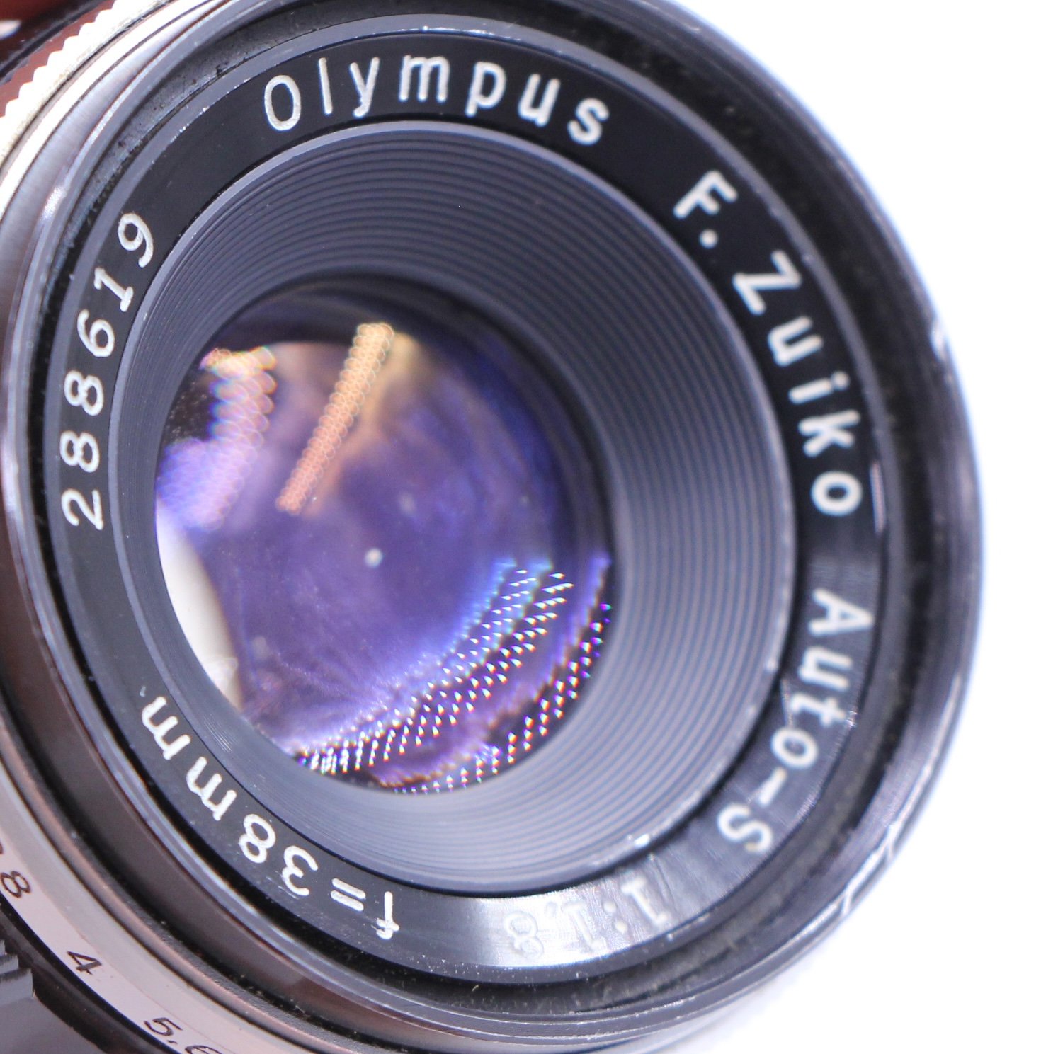 Olympus Pen F FT Half Frame Film Camera f. Zuiko 38mm f1.8 Auto-S