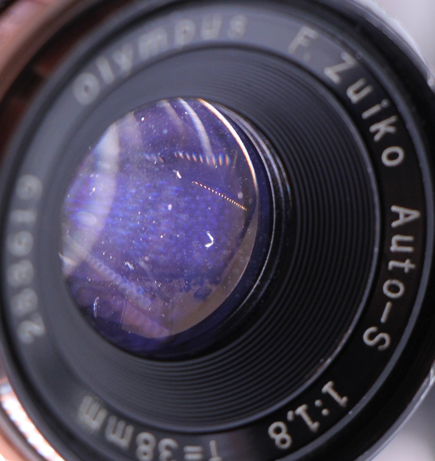 Olympus Pen F FT Half Frame Film Camera f. Zuiko 38mm f1.8 Auto-S